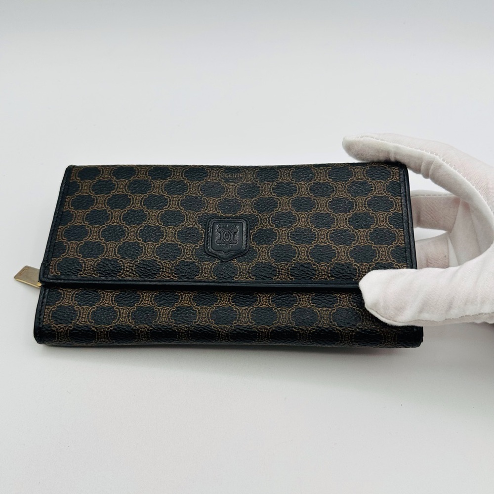 Celine Black and Brown Wallet - Picture 2 of 10